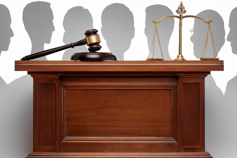 פטיש בבית משפט